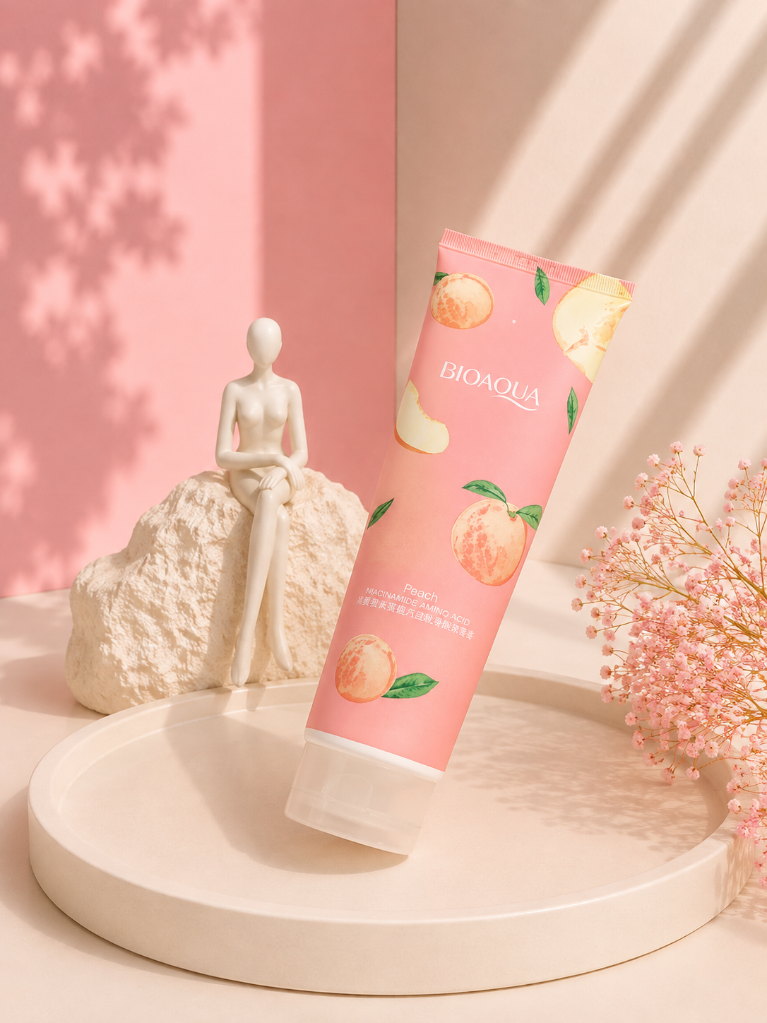 نمک بدن هلو بیوآکوا